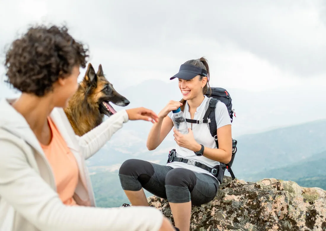 0.8 L Ecozen® water flask 100 with screw cap for hiking
