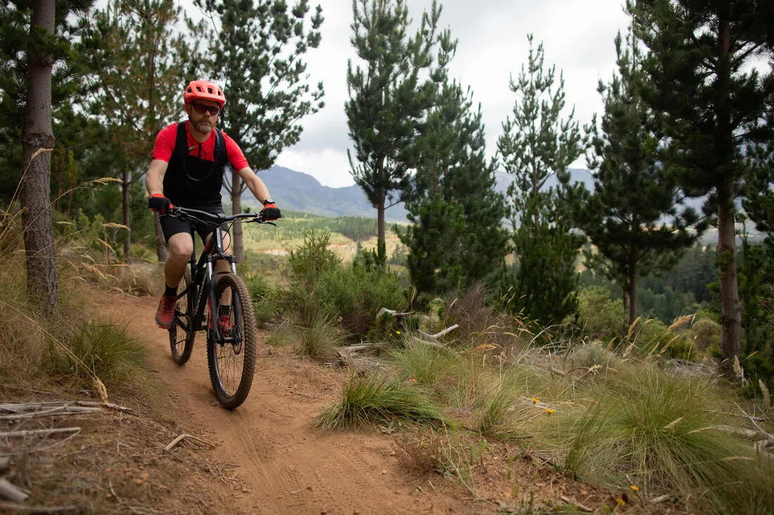 27.5" Mountain Bike ST 530 - Black/Red