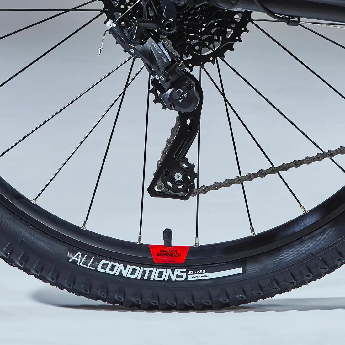 27.5" Mountain Bike ST 530 - Black/Red