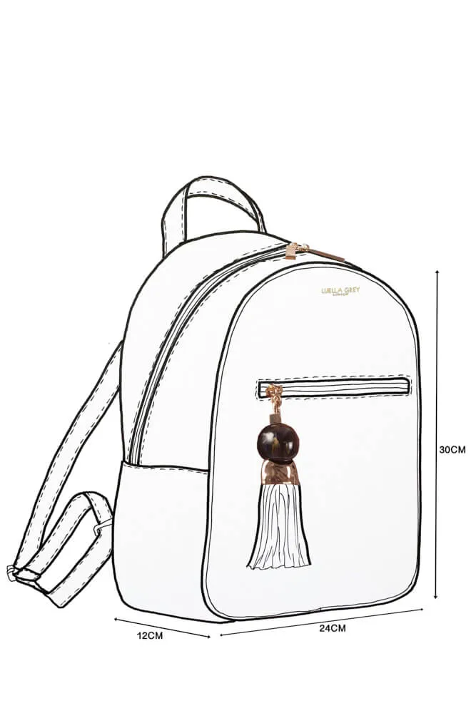 Abigail Camel Casual Backpack