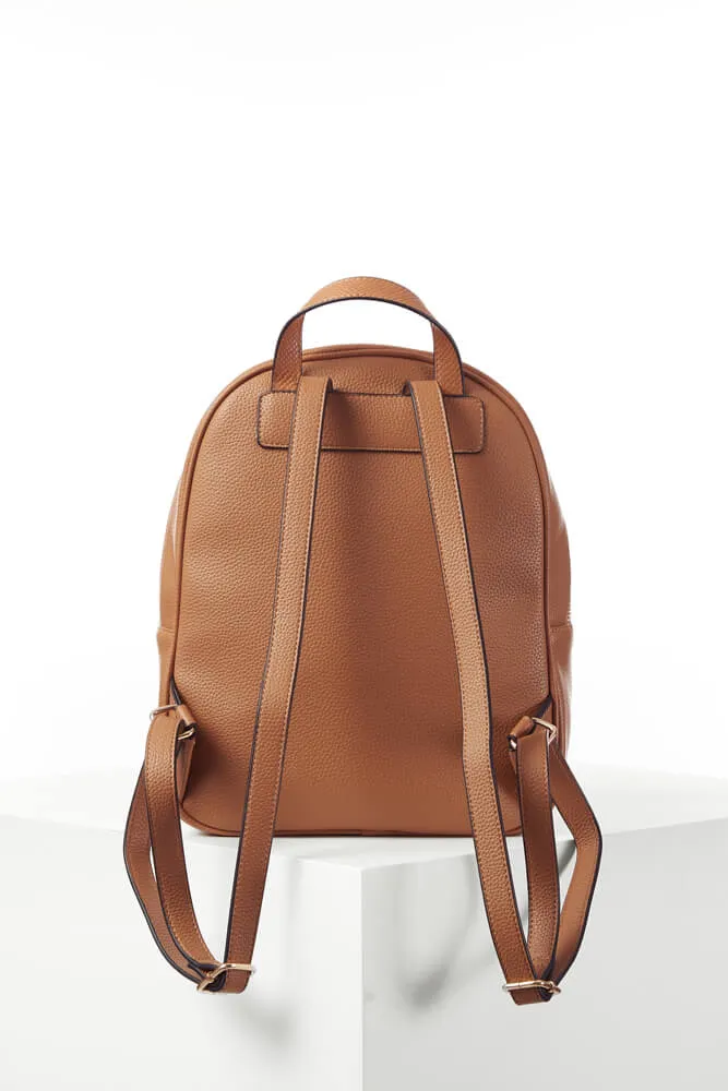 Abigail Camel Casual Backpack