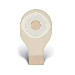 ActiveLife® One-Piece Stomahesive® Skin Barrier, Pre-Cut Stoma Opening 1" (25mm), Drainable Pouch, Opaque 10" (25.4cm), Tail Clip - Box of 10