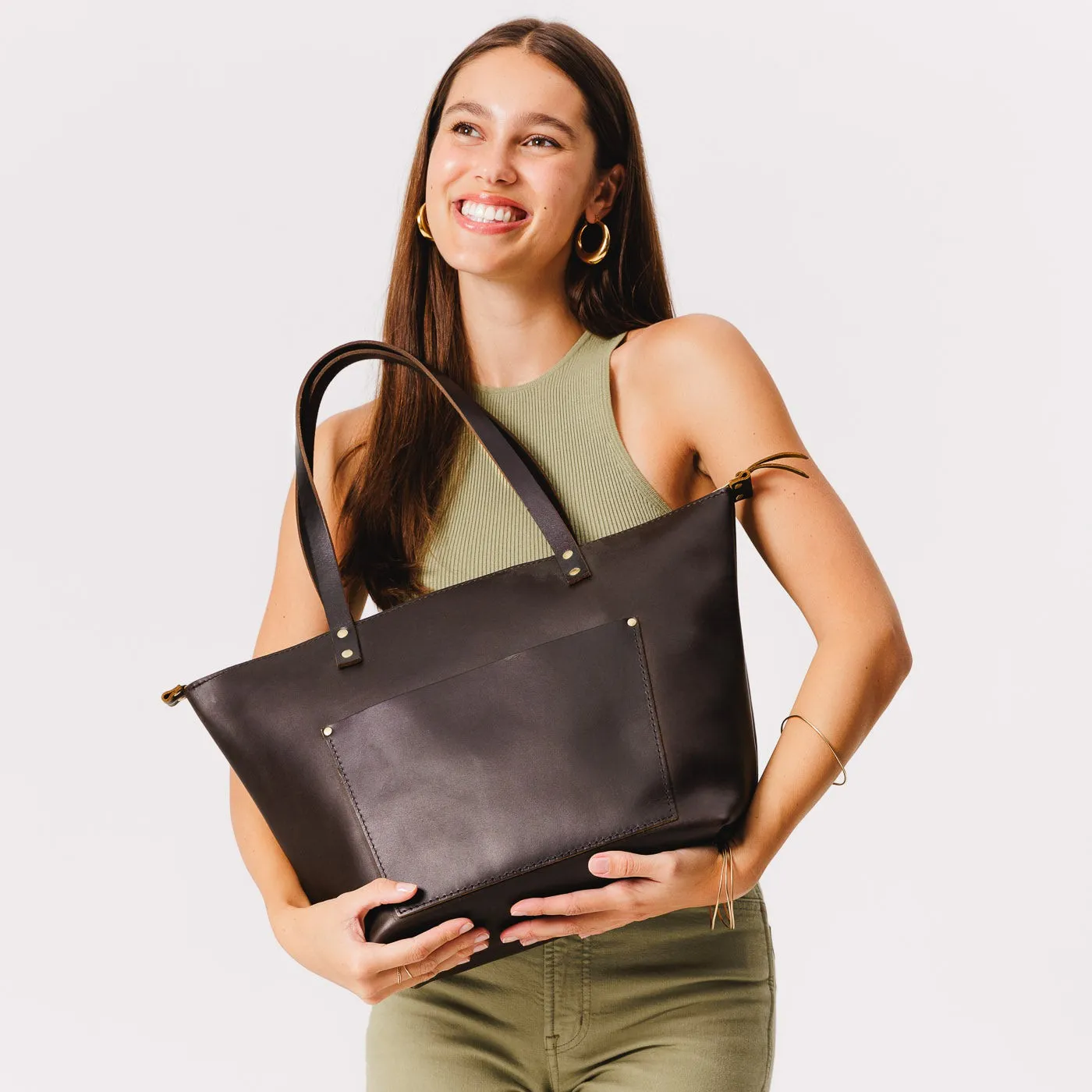 'Almost Perfect' Leather Tote Bag