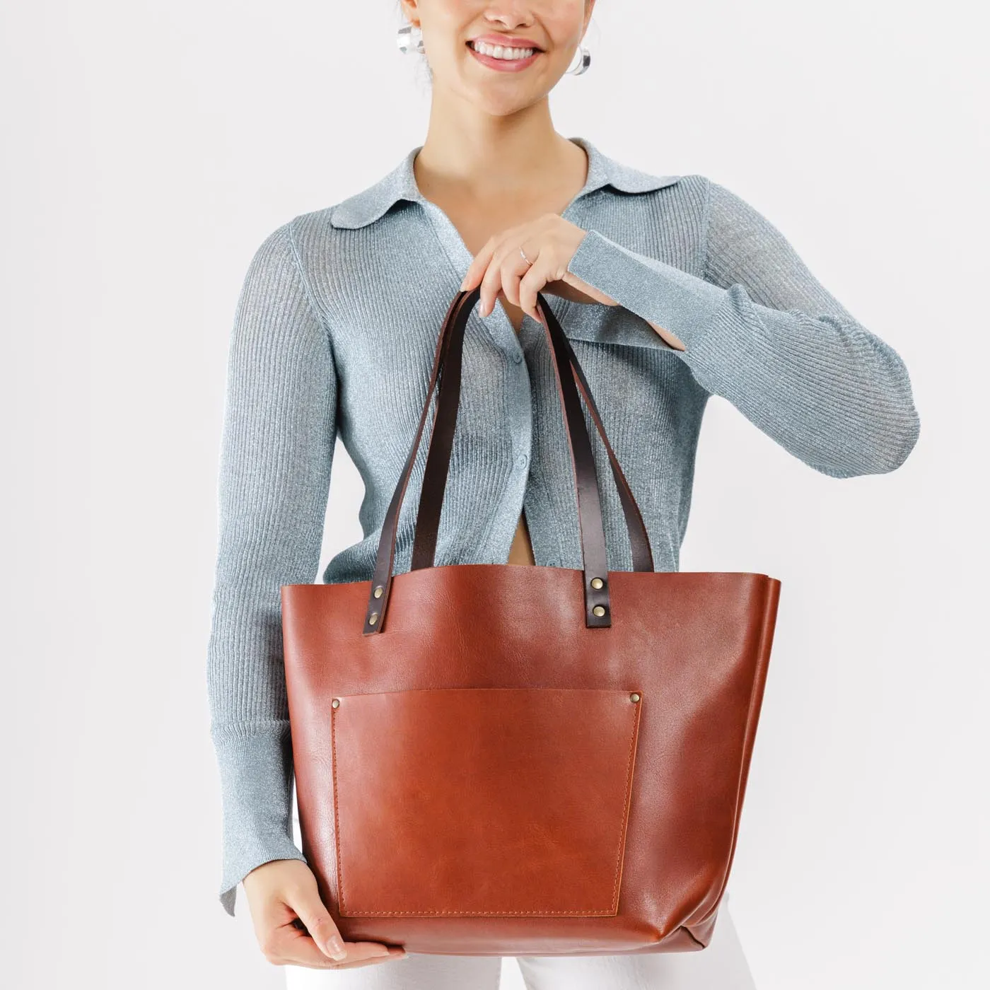 'Almost Perfect' Leather Tote Bag