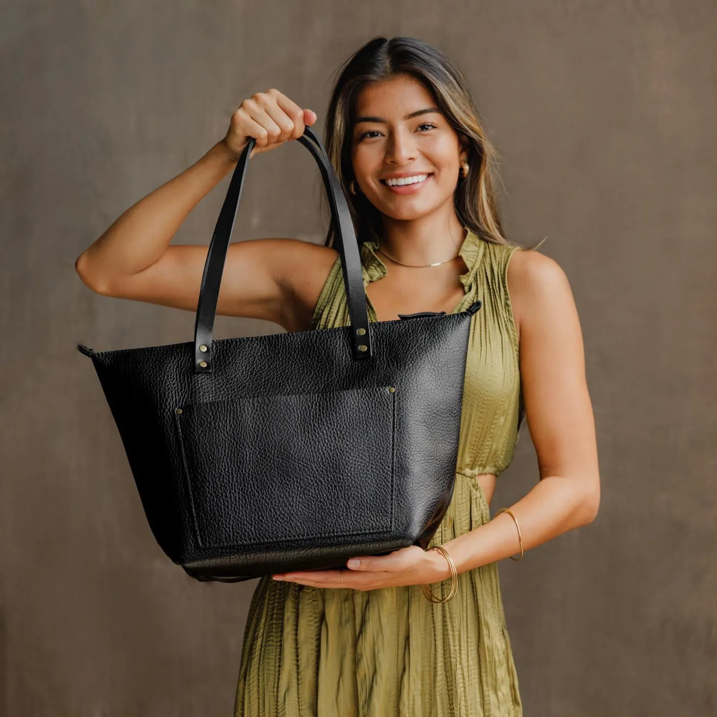 'Almost Perfect' Leather Tote Bag