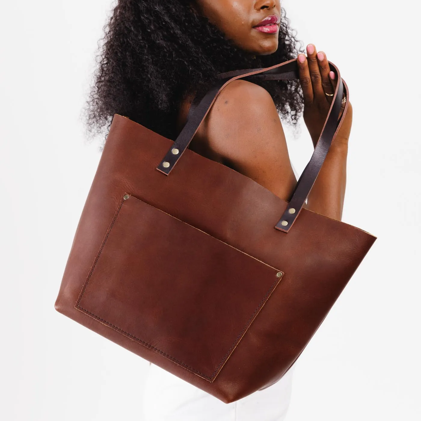 'Almost Perfect' Leather Tote Bag