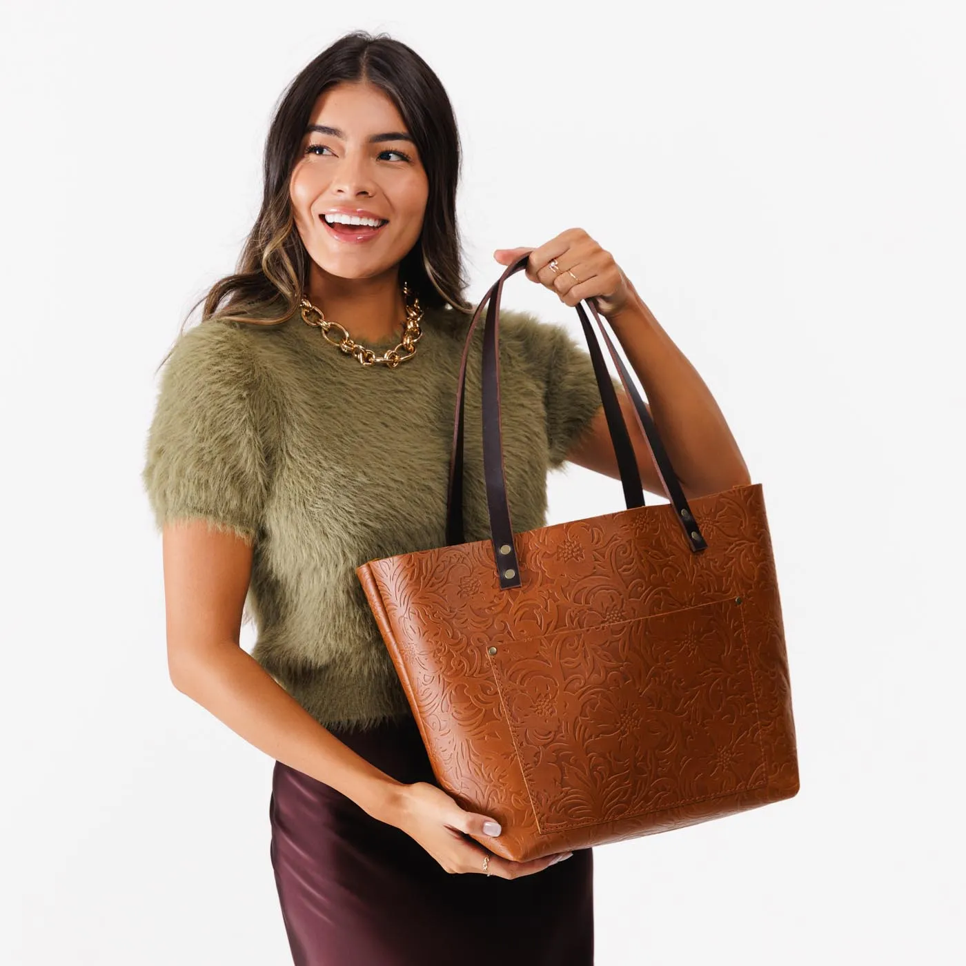 'Almost Perfect' Leather Tote Bag