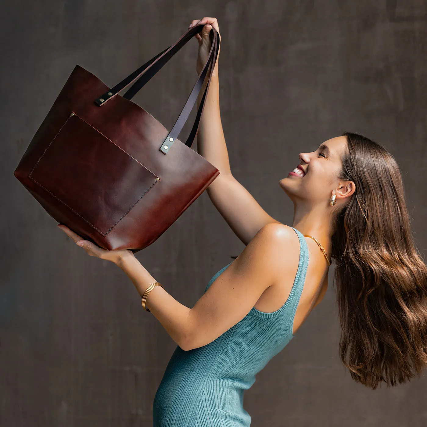 'Almost Perfect' Leather Tote Bag