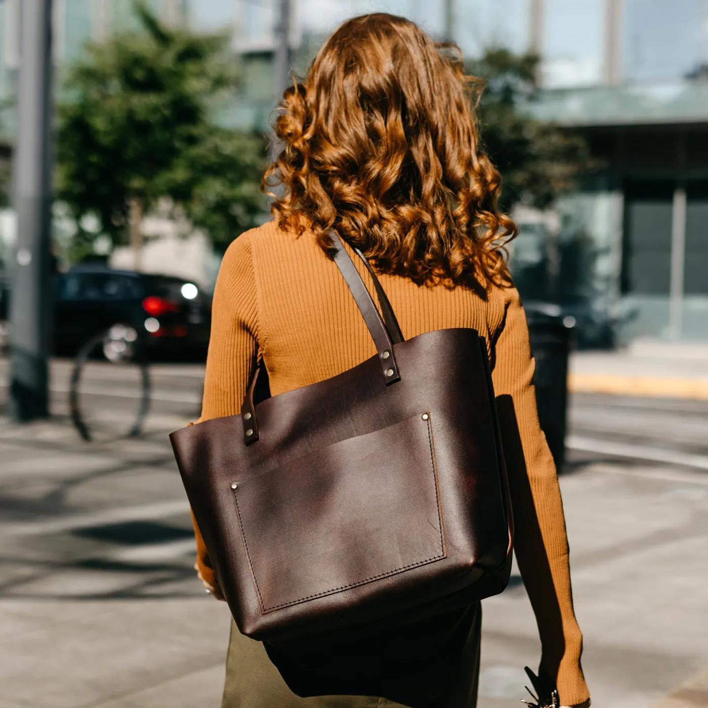'Almost Perfect' Leather Tote Bag