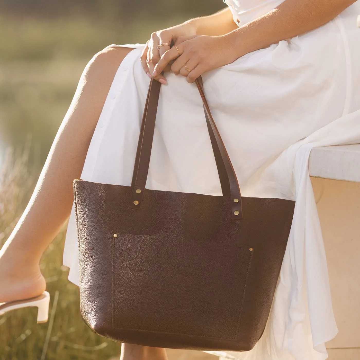'Almost Perfect' Leather Tote Bag