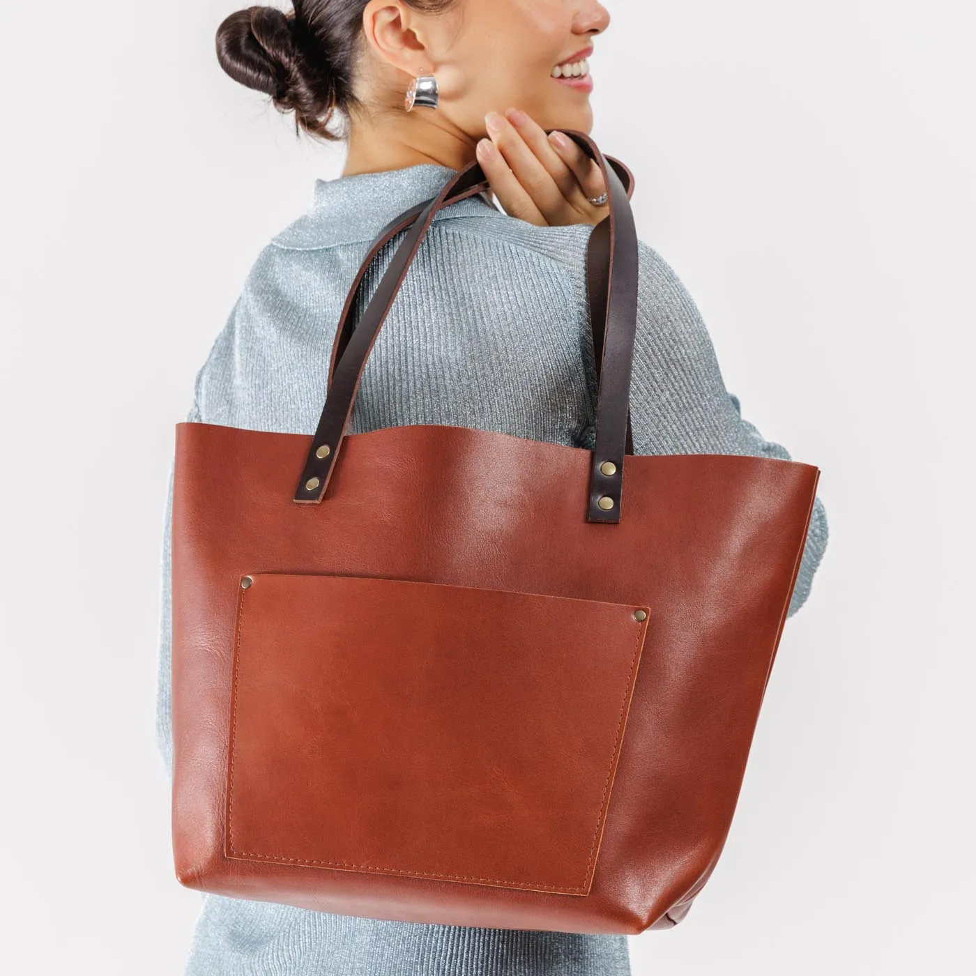 'Almost Perfect' Leather Tote Bag
