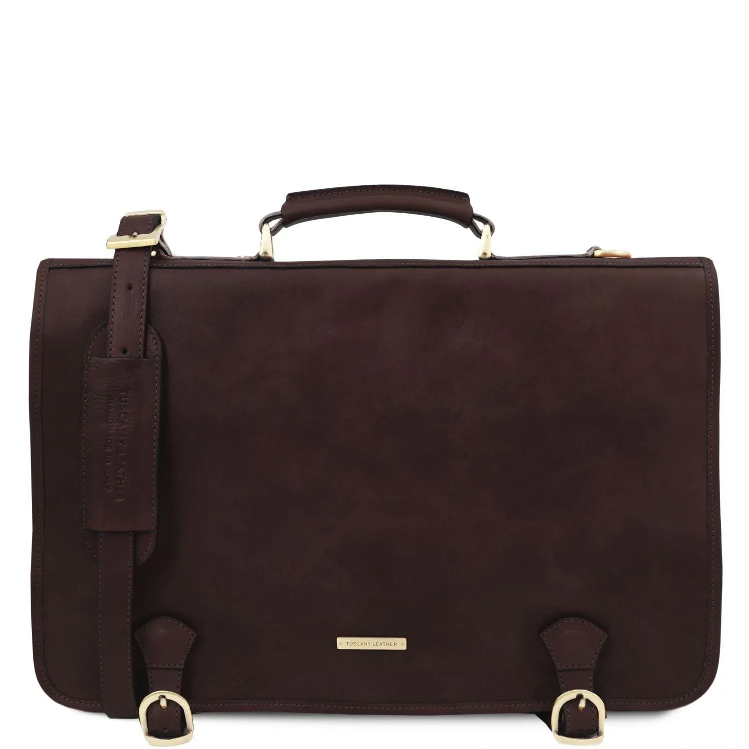 Ancona - Leather messenger bag | TL142073