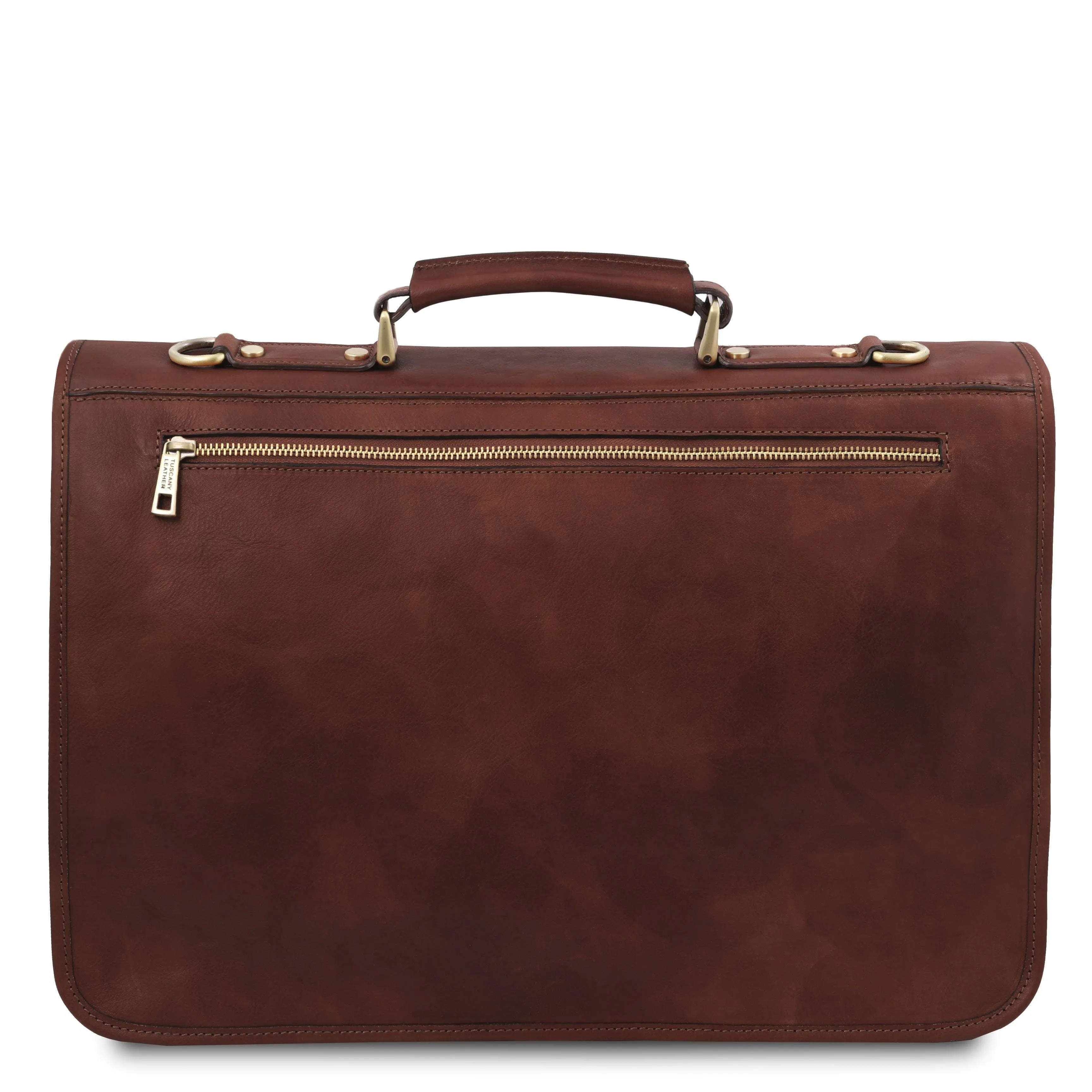 Ancona - Leather messenger bag | TL142073