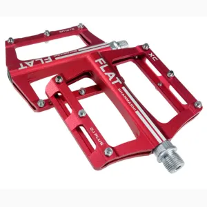 Anodized Lightweight Aluminum Bicycle Flat Pedals