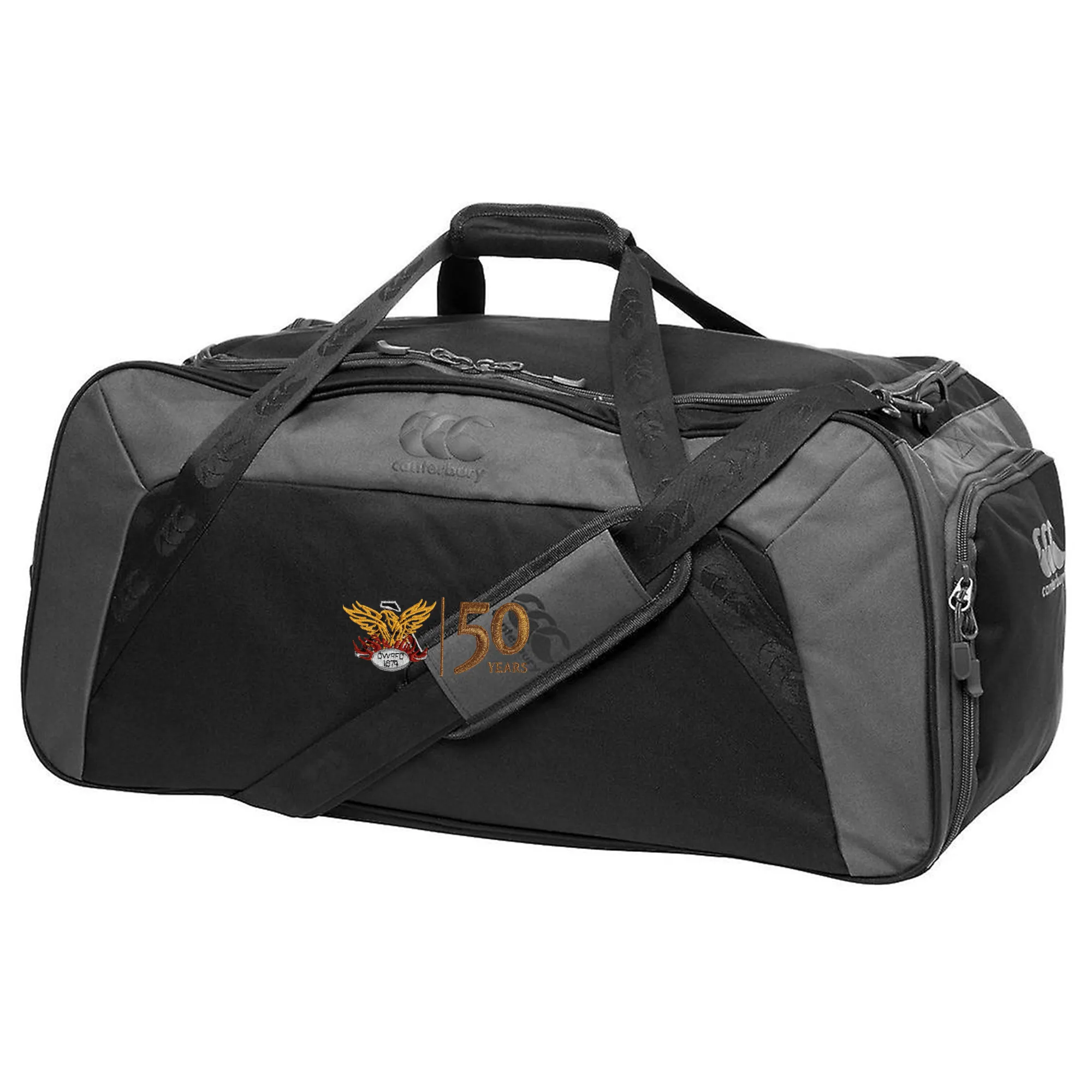 Atlanta Old White Rugby 50 Year Anniversary Packaway Duffle Bag by Canterbury