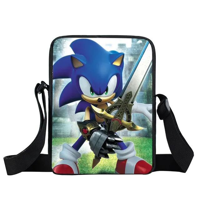 bags shoulder crossbody Quick shipping International shipping bag kids gift small boys children messenger school girls bags bookbag mini bag cartoon sonic