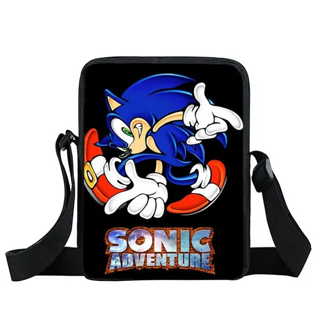 bags shoulder crossbody Quick shipping International shipping bag kids gift small boys children messenger school girls bags bookbag mini bag cartoon sonic