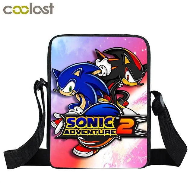 bags shoulder crossbody Quick shipping International shipping bag kids gift small boys children messenger school girls bags bookbag mini bag cartoon sonic