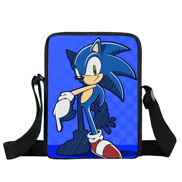 bags shoulder crossbody Quick shipping International shipping bag kids gift small boys children messenger school girls bags bookbag mini bag cartoon sonic