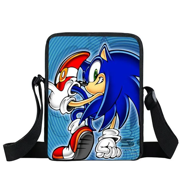 bags shoulder crossbody Quick shipping International shipping bag kids gift small boys children messenger school girls bags bookbag mini bag cartoon sonic