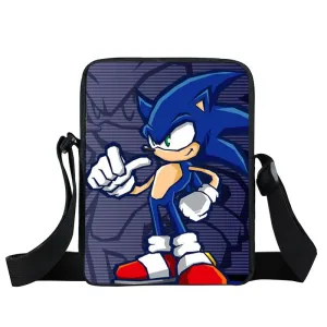 bags shoulder crossbody Quick shipping International shipping bag kids gift small boys children messenger school girls bags bookbag mini bag cartoon sonic