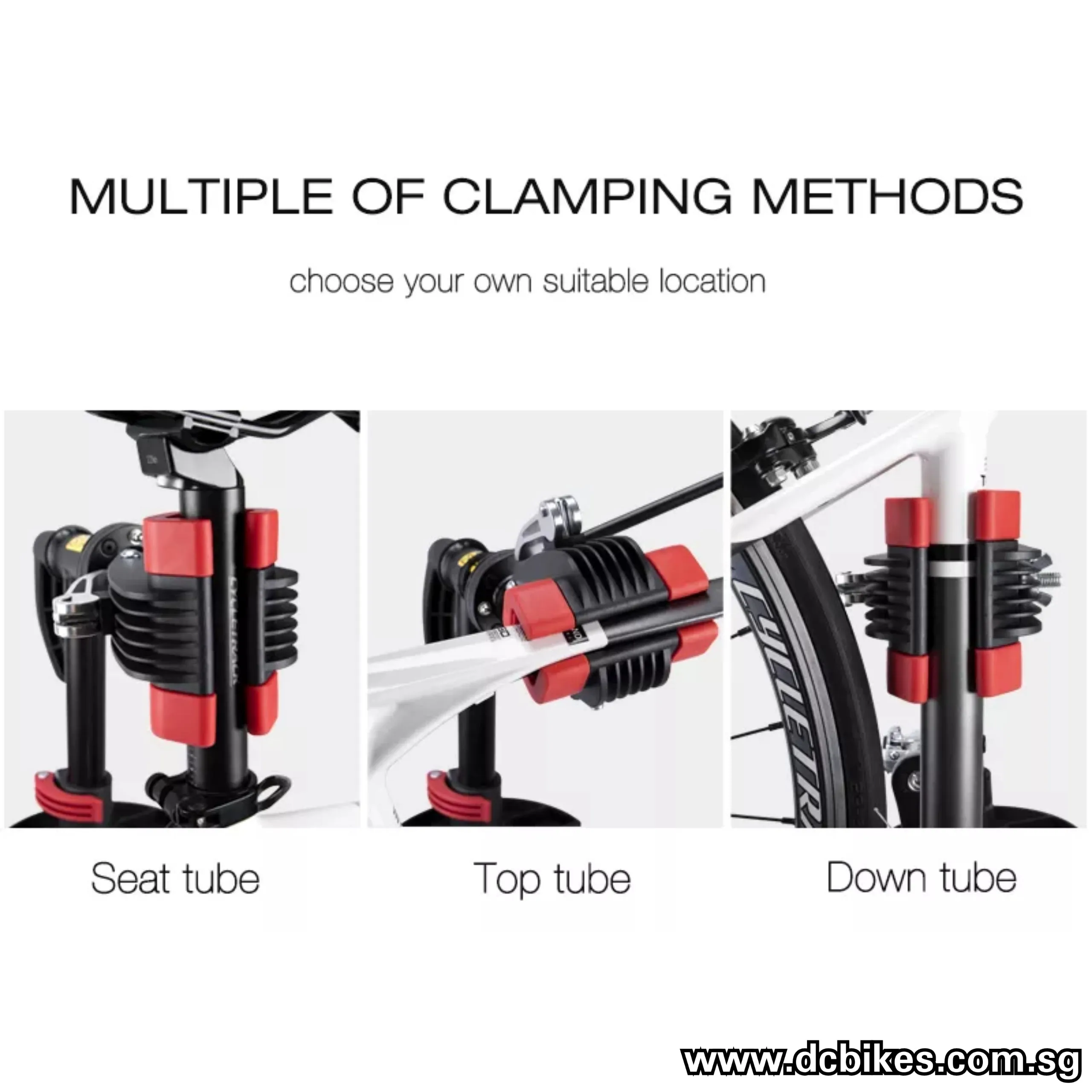 Black Professional Folding MTB Bicycle Repair Bike Rack Stand   Tools Tray