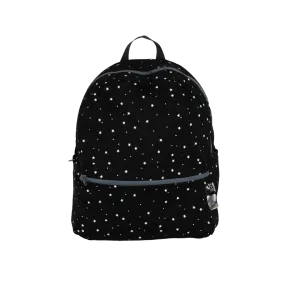 Black with white stars Big Backpack
