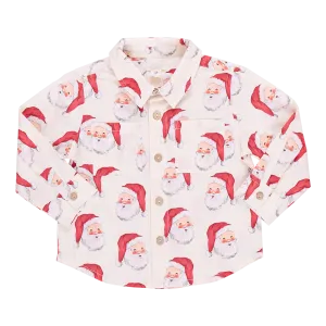 Blue Rooster Boys Jack Shirt - Vintage Santas