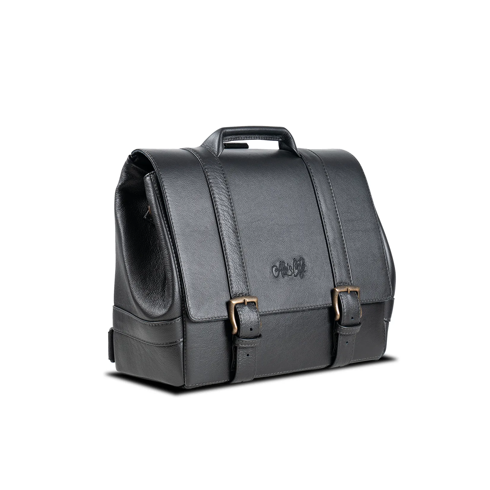 BMW R nine T Leather Saddle bag Messenger “Vintage style”