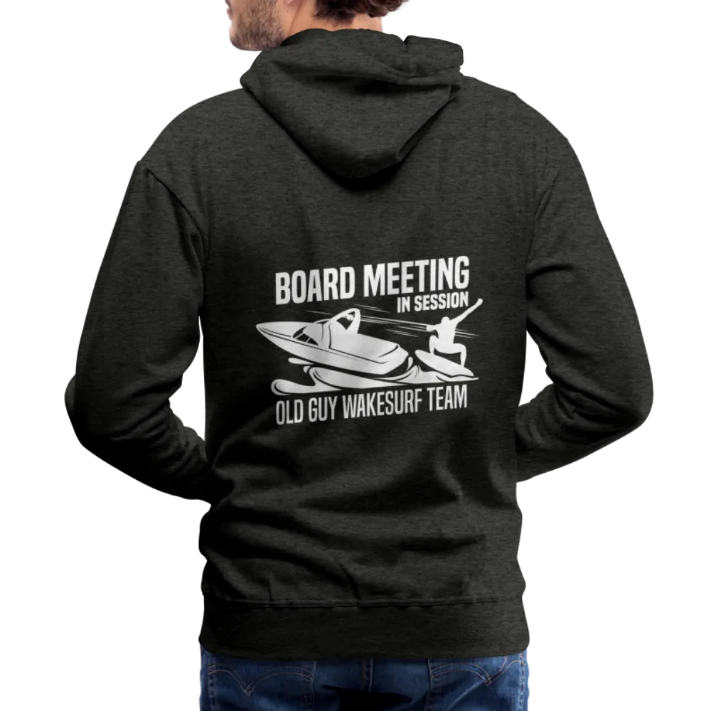 Board Meeting in Session - Old Guy Wakesurf Team Men’s Premium Hoodie