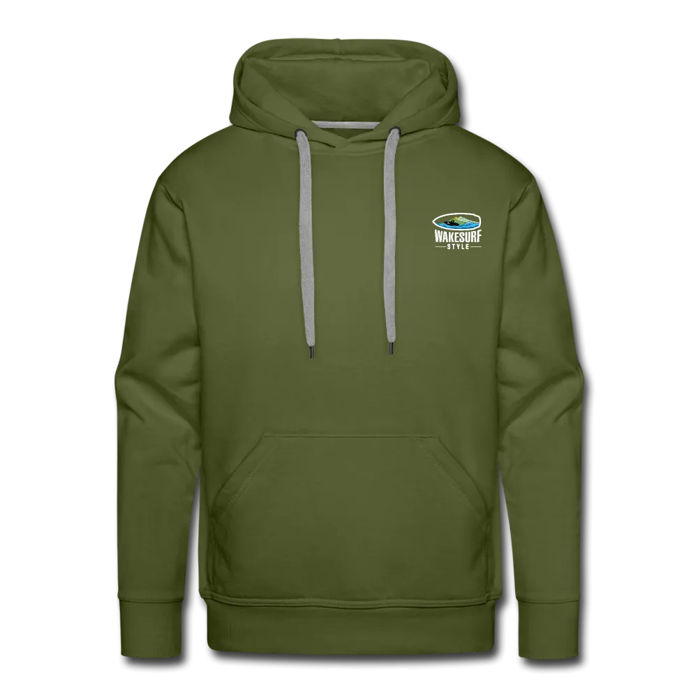 Board Meeting in Session - Old Guy Wakesurf Team Men’s Premium Hoodie
