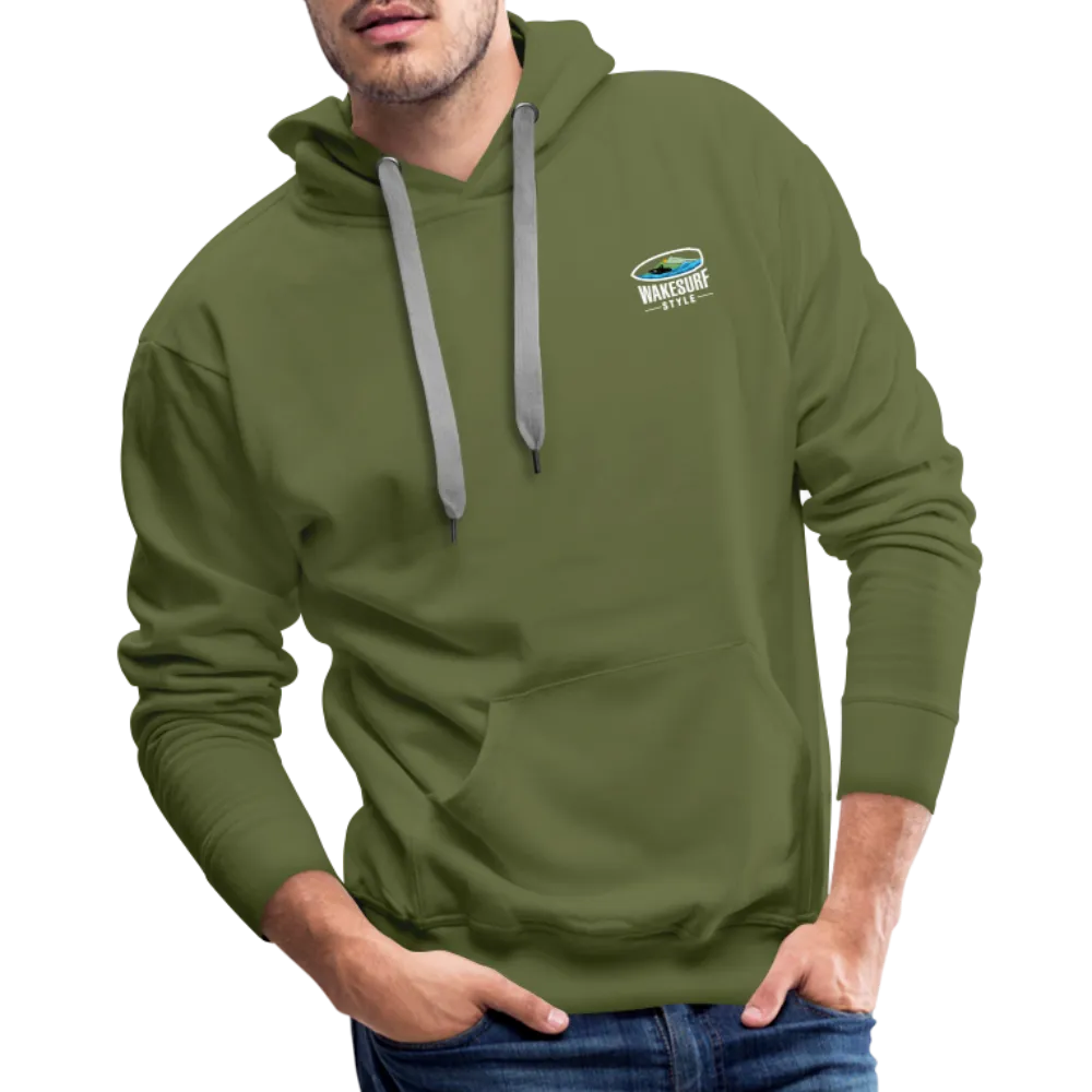 Board Meeting in Session - Old Guy Wakesurf Team Men’s Premium Hoodie