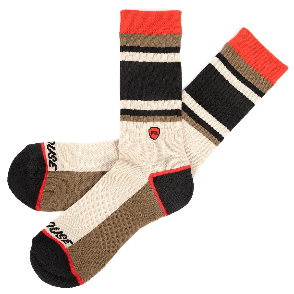 Boardwalk Performance Crew Sock - Cream