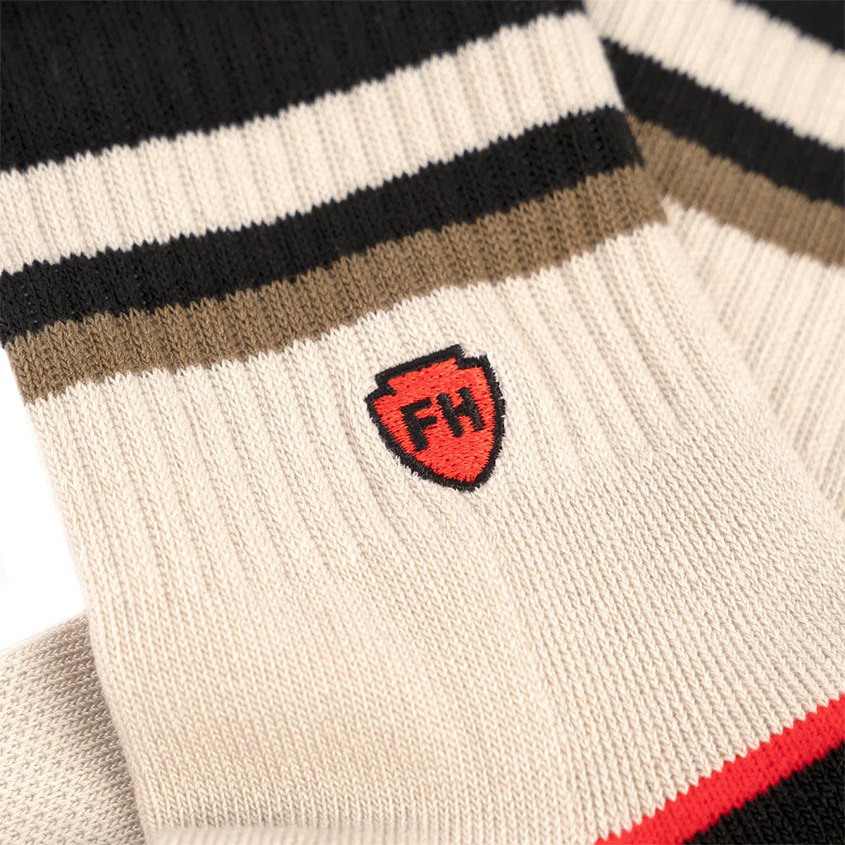 Boardwalk Performance Crew Sock - Cream