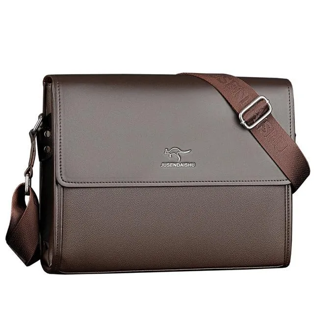 Business Office Messenger Bag, Men Briefcase For Document