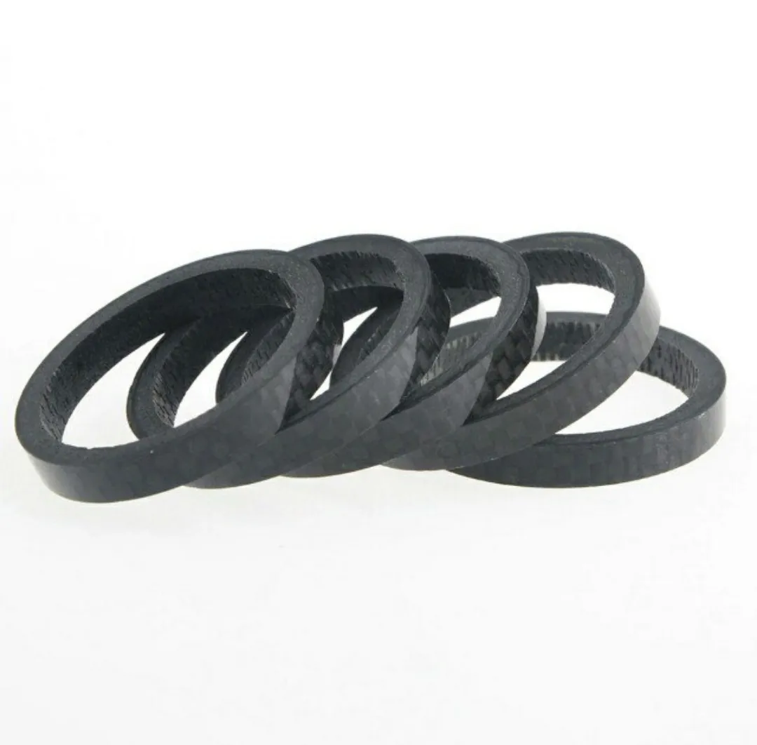 Carbon Fiber 3mm | 5mm | 10mm Headset Spacer Mtb 1 1/8''