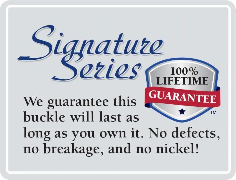 Casual Titanium Buckle (1½") by Nickel Smart®