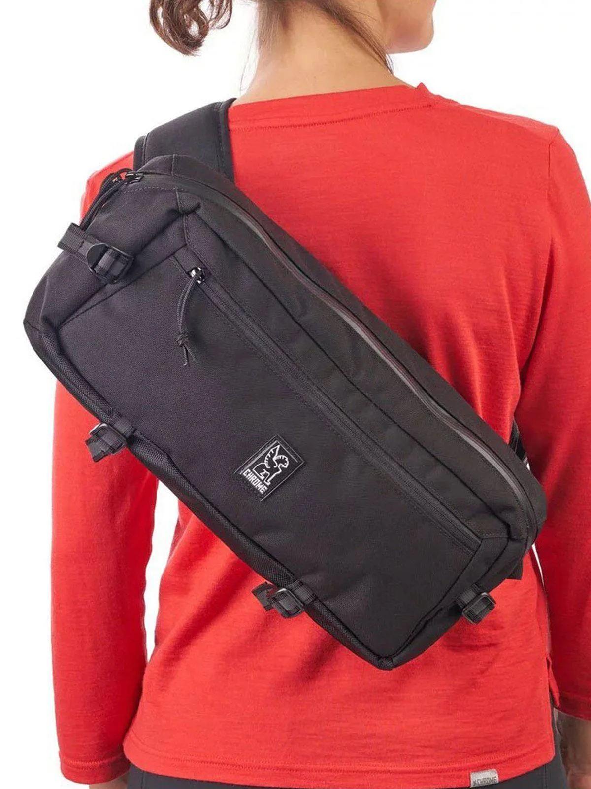 Chrome Industries Kadet Nylon Sling Bag Olive Overdye