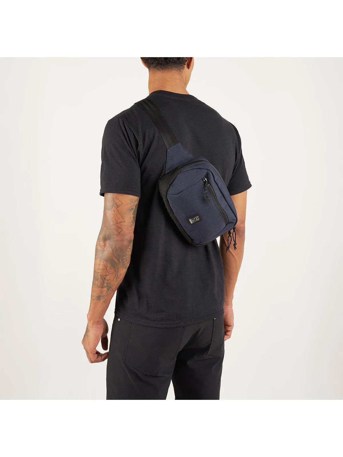 Chrome Industries Ziptop Waistpack Leather Black