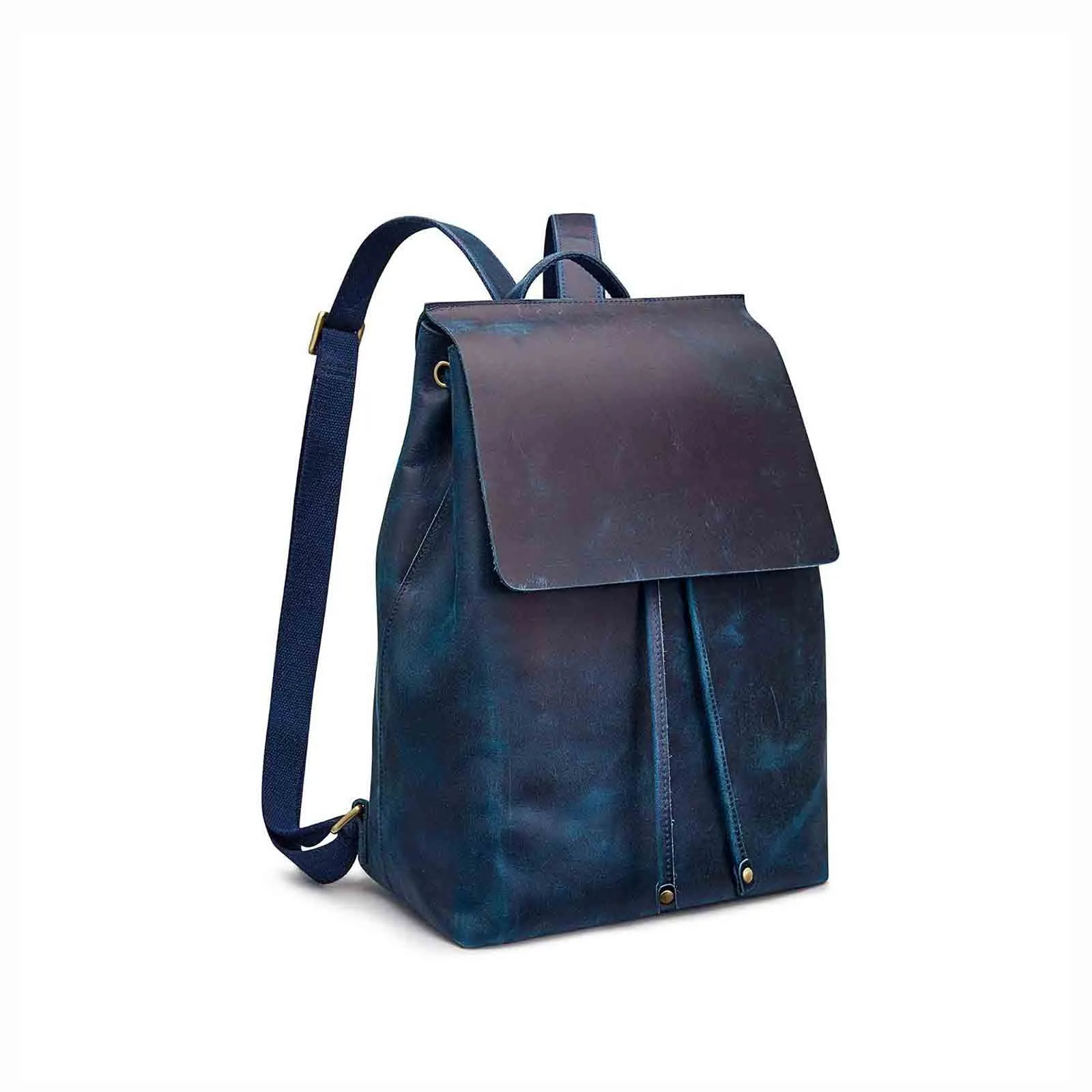 Crazy Horse Leather Backpack