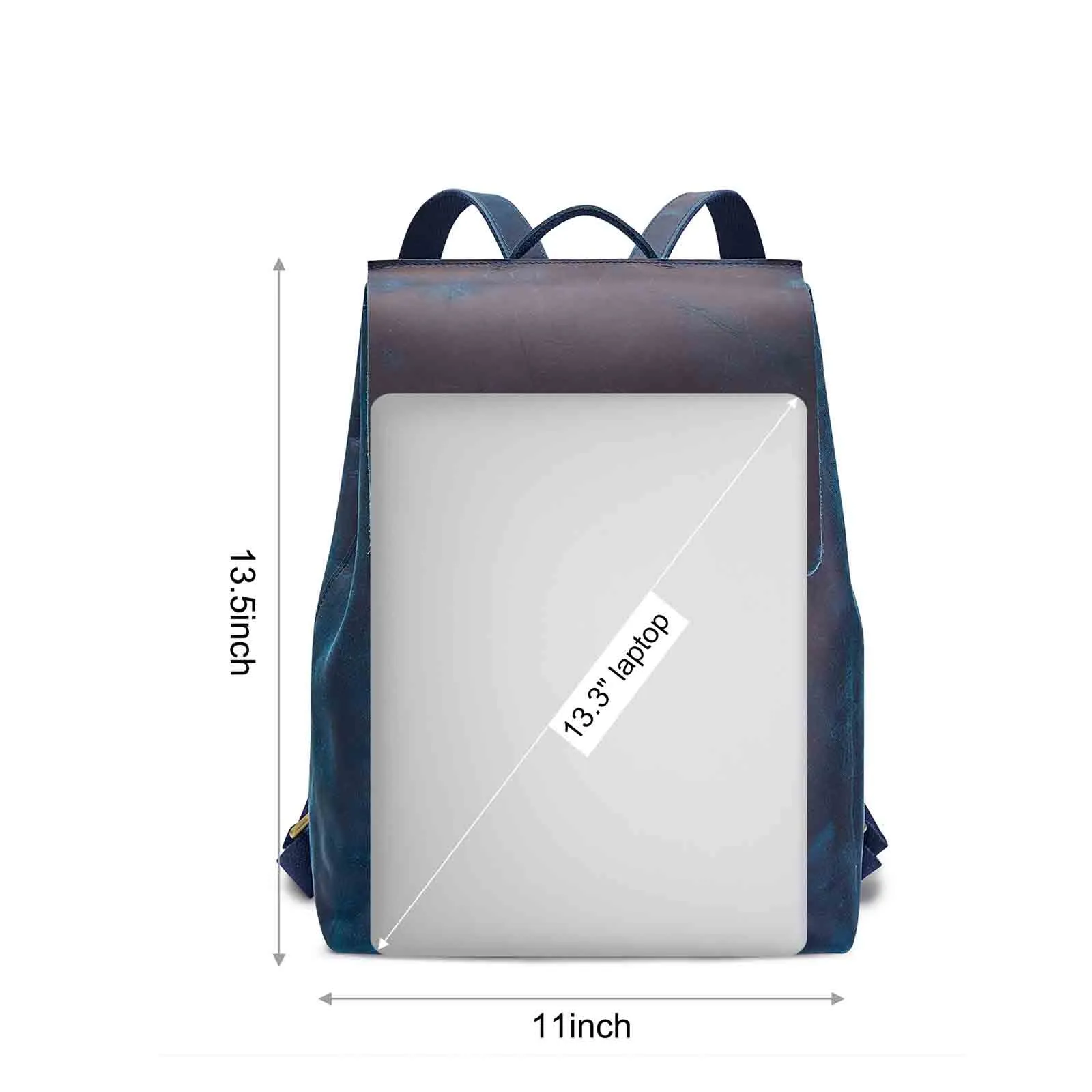 Crazy Horse Leather Backpack