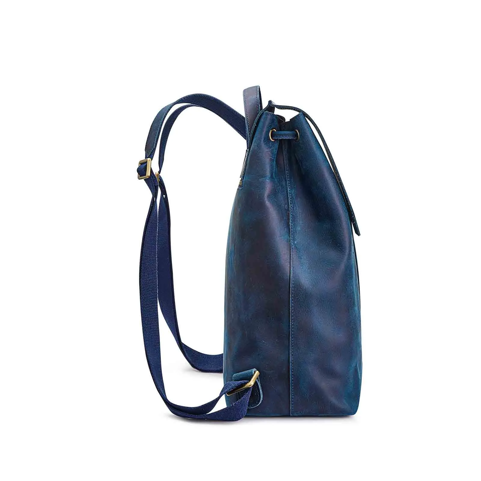 Crazy Horse Leather Backpack