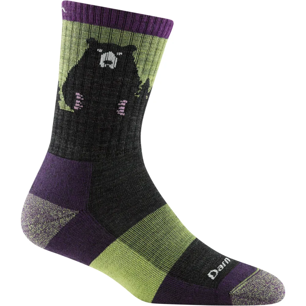 Darn Tough Womens Bear Town Micro Crew Lightweight Hiking Sock