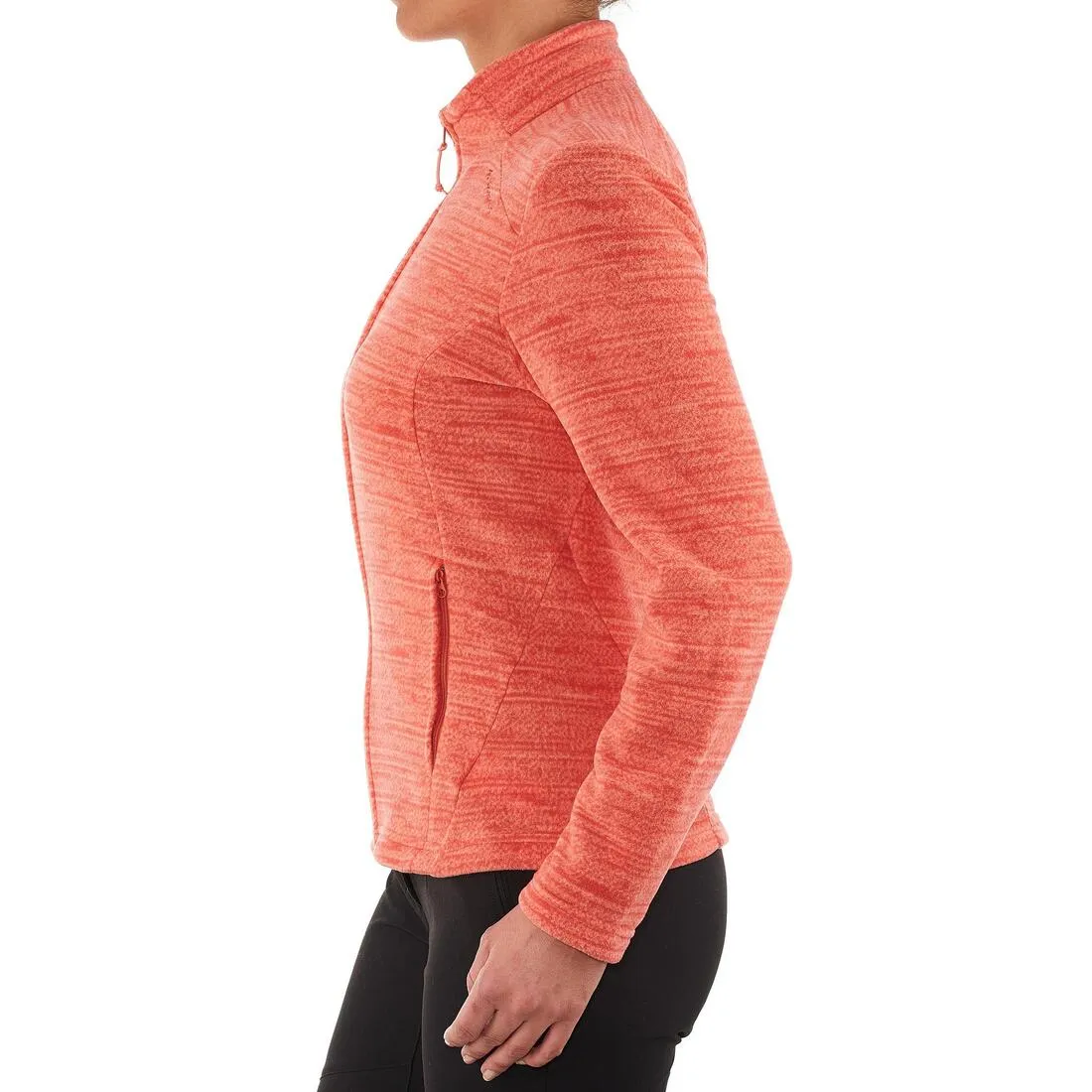 Forclaz 200 Women's Hiking Fleece - Mottled Coral