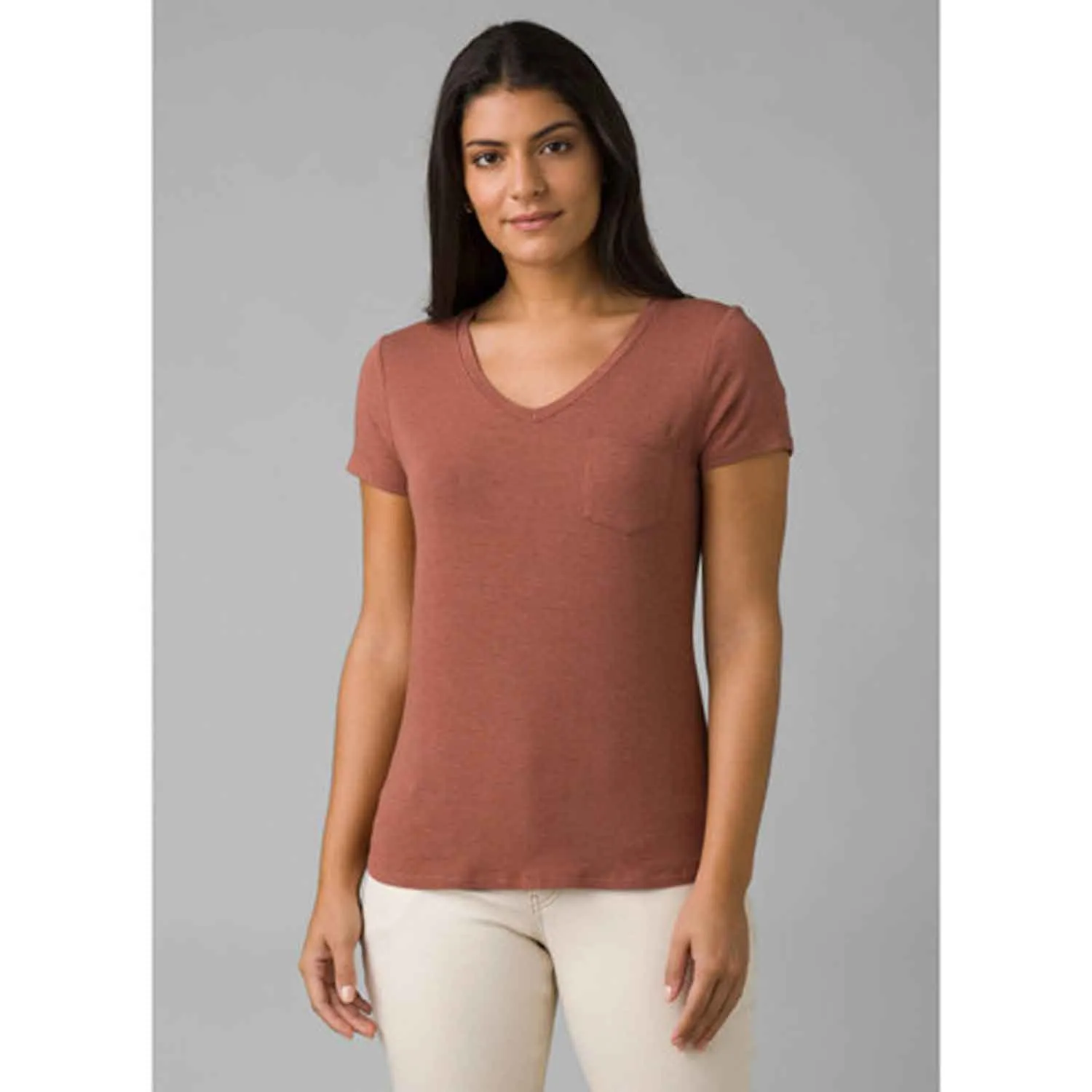 Foundation Short Sleeve V Neck - Womens
