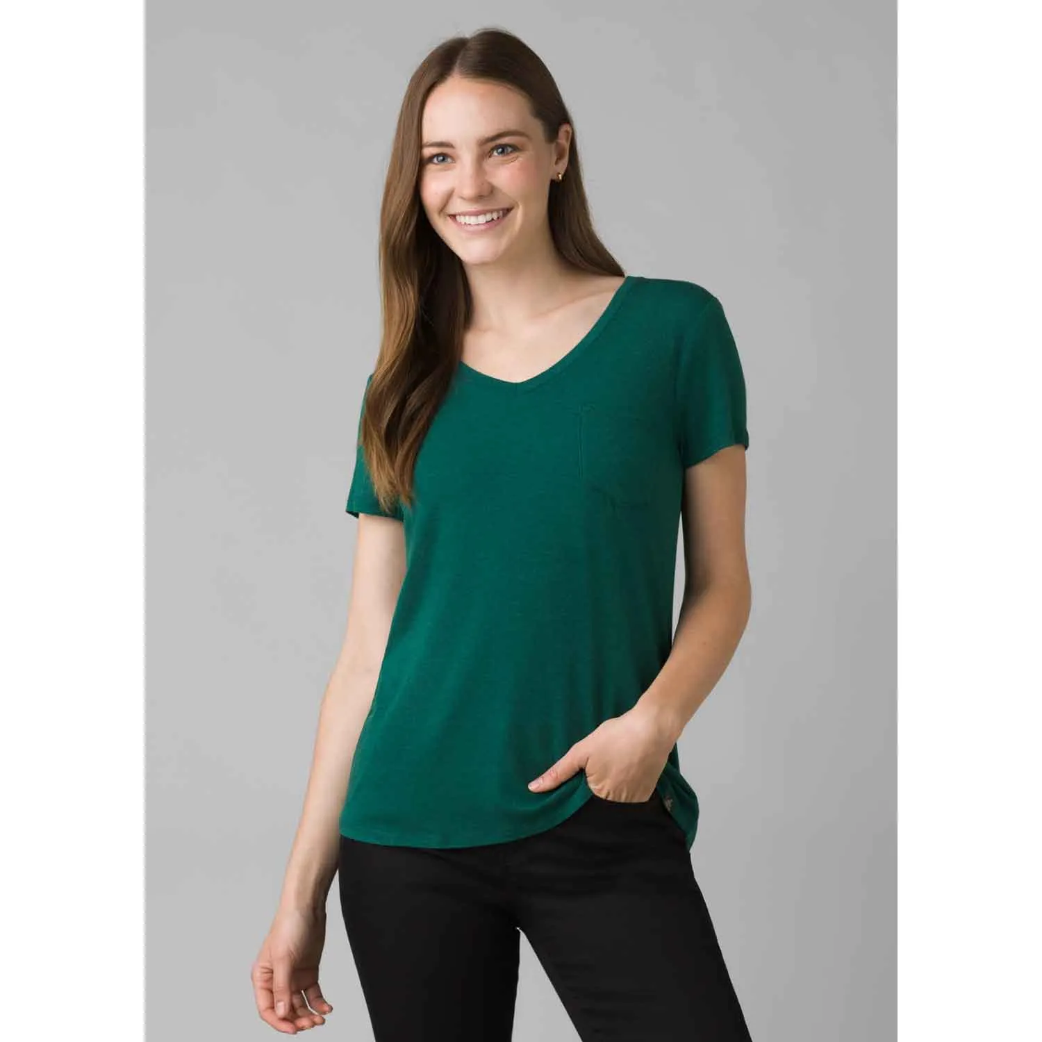 Foundation Short Sleeve V Neck - Womens