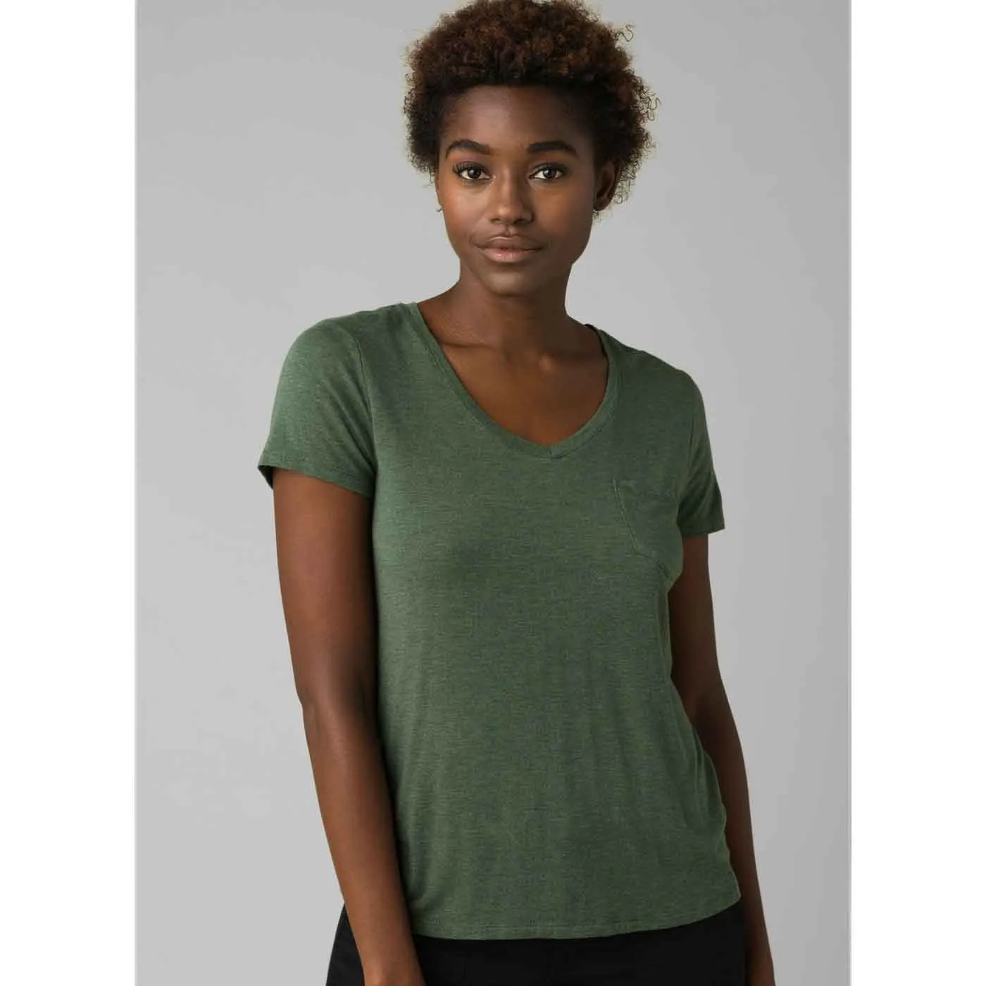 Foundation Short Sleeve V Neck - Womens