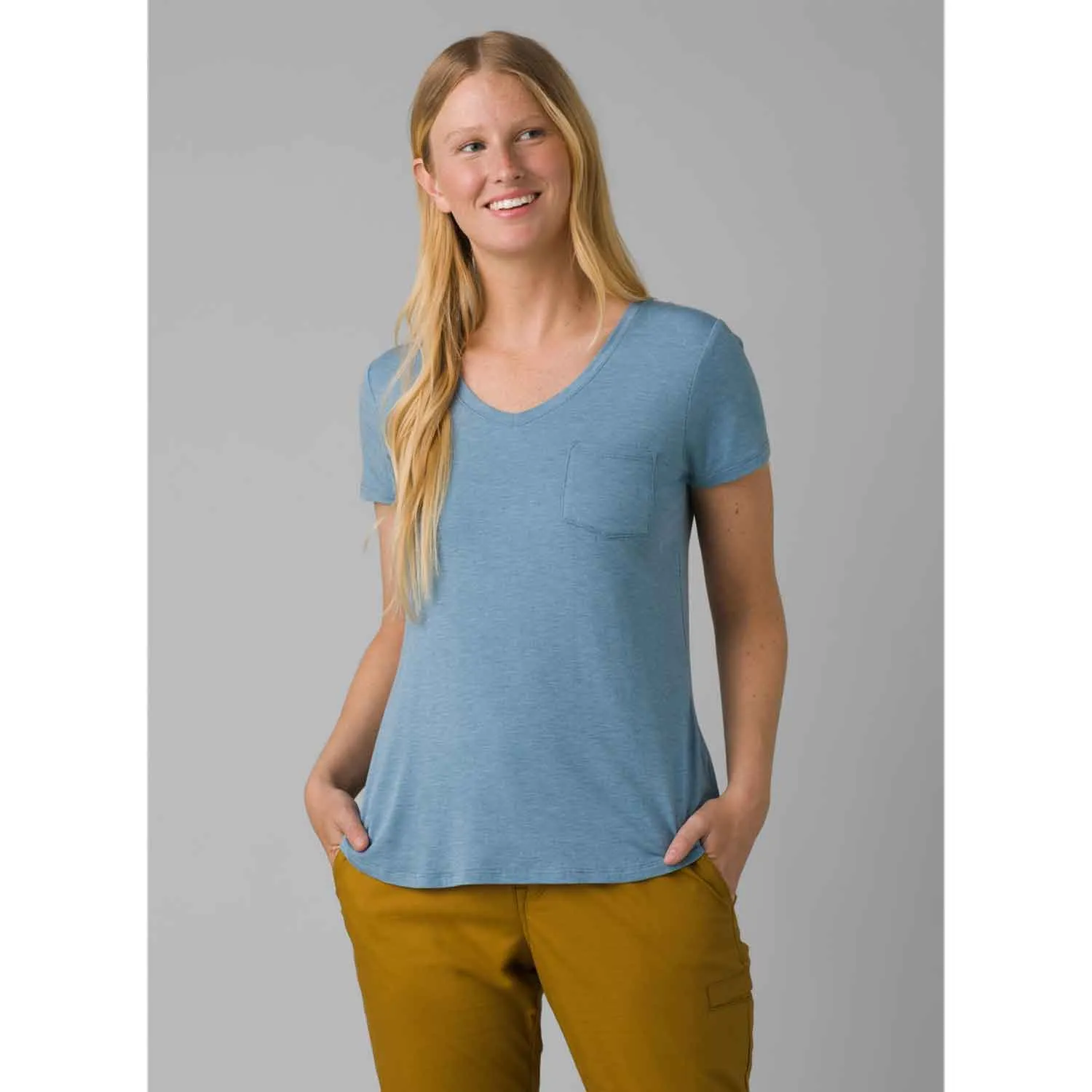 Foundation Short Sleeve V Neck - Womens