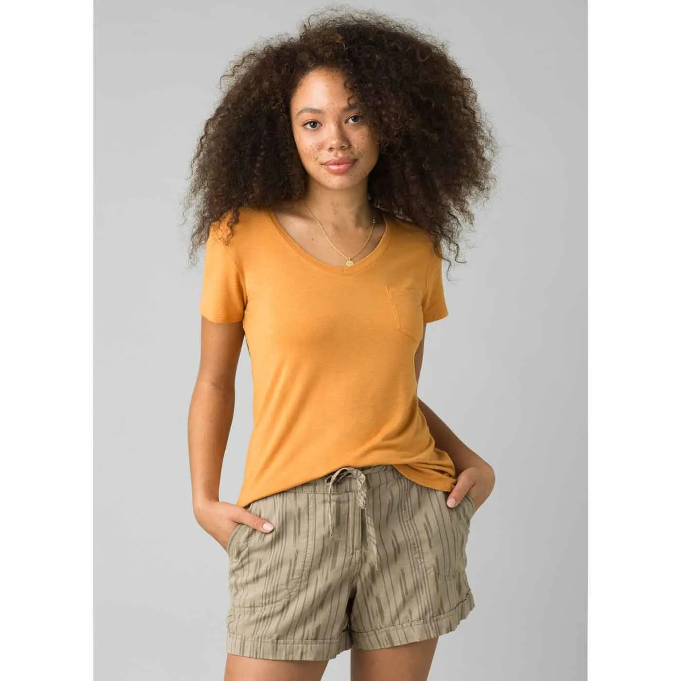 Foundation Short Sleeve V Neck - Womens