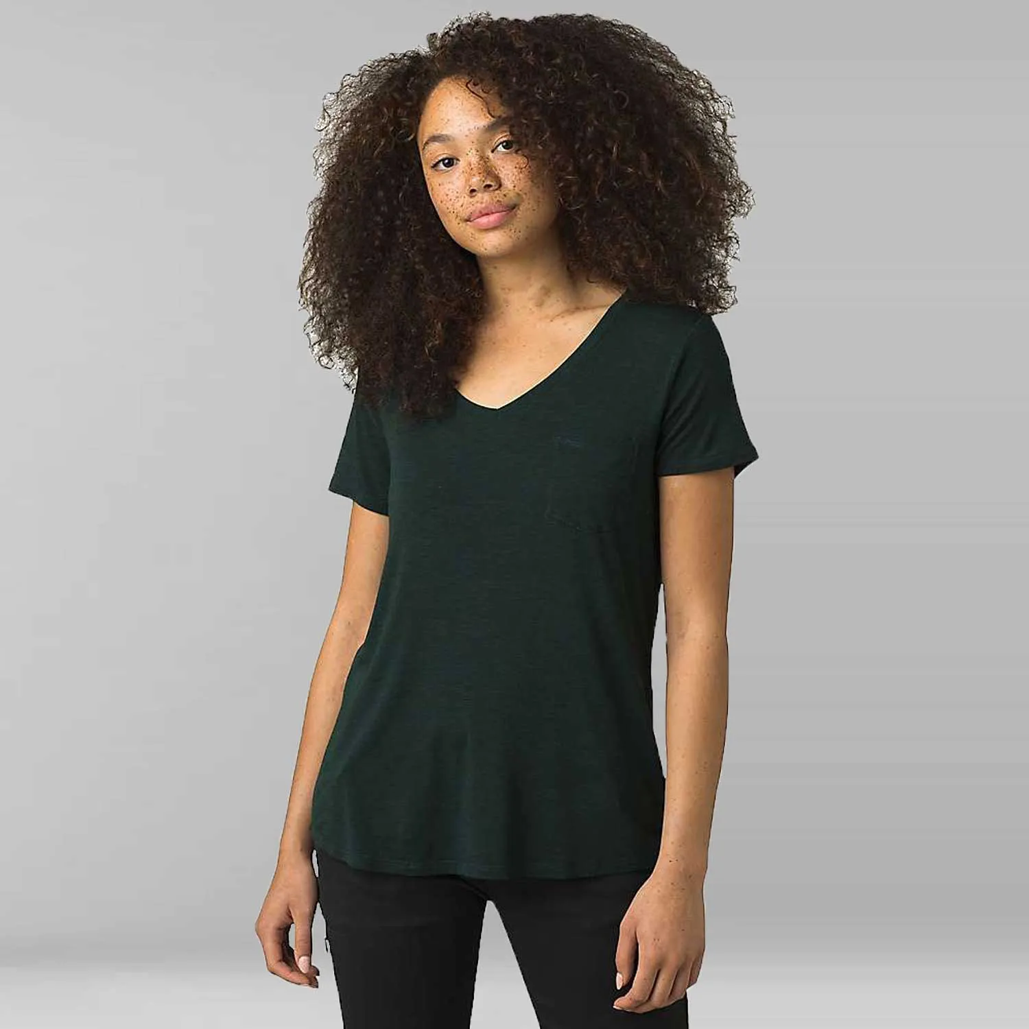 Foundation Short Sleeve V Neck - Womens